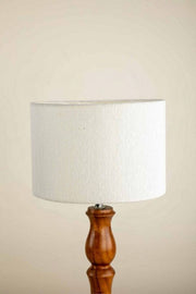 LAMPSHADES Solid Medium Drum Lampshade (Off White)