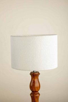Solid Medium Drum Lampshade (Off White)