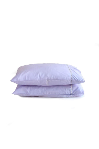 PILLOW COVER SOLID LAVENDER PILLOW COVER (Set of 2)