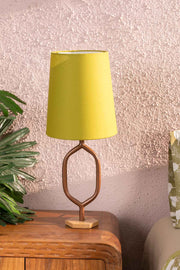 LAMPSHADES Solid Small Taper Lampshade (Citron Green)