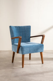 SOLID & TEXTURED UPHOLSTERY FABRICS Solid Twisted Water Blue Upholstery Fabric