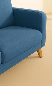 SOLID & TEXTURED UPHOLSTERY FABRICS Solid Twisted Water Blue Upholstery Fabric