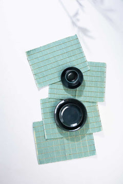 Solid Twisted Table Mat (Set Of 4)
