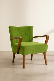 SOLID & TEXTURED UPHOLSTERY FABRICS Solid Fern Green Velvet Upholstery Fabric