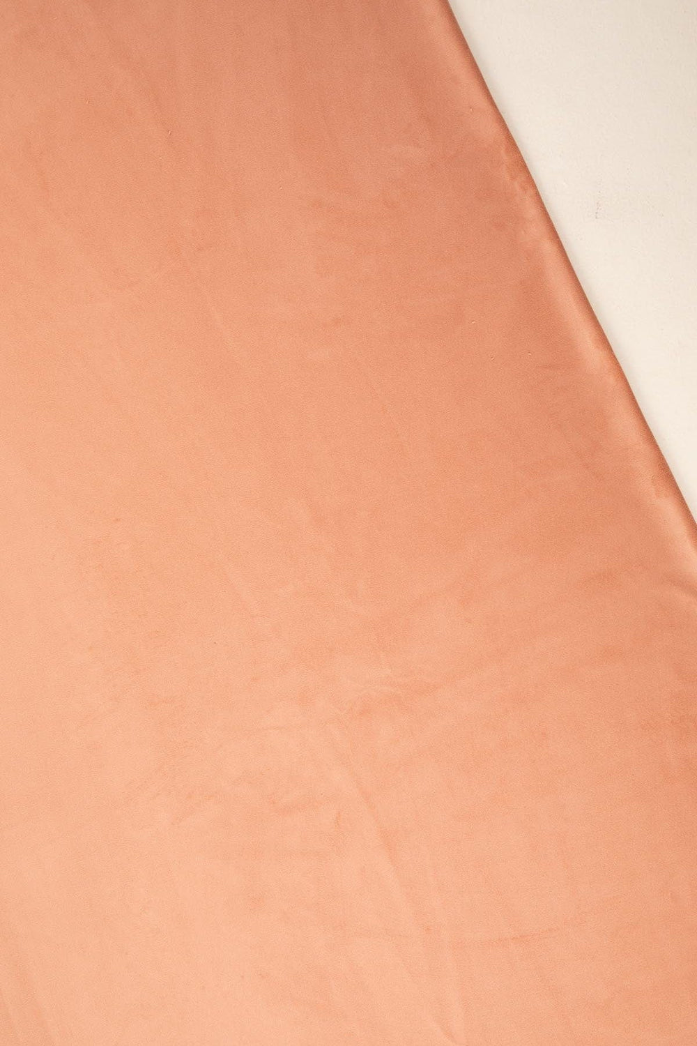 SOLID & TEXTURED UPHOLSTERY FABRICS Solid Plush Peach Velvet Upholstery Fabric
