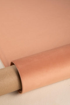 SOLID & TEXTURED UPHOLSTERY FABRICS Solid Plush Peach Velvet Upholstery Fabric