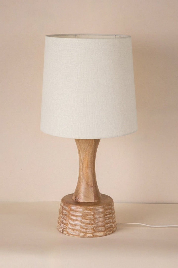 TABLE LAMPS Soma Wood Table Lamp