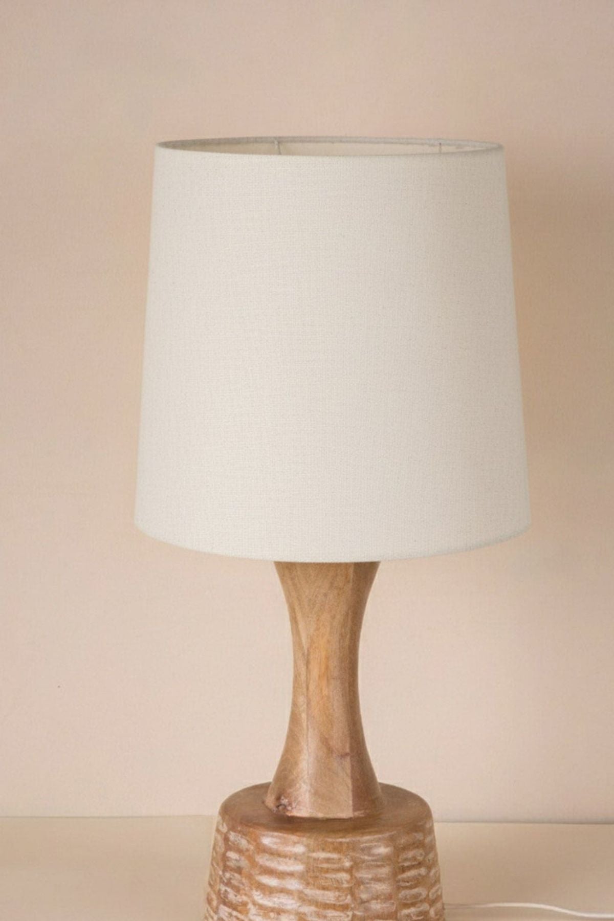 Solid Medium Taper Lampshade (Off White)