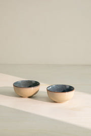 BOWLS Soma Ceramic Katori (Set Of 2)