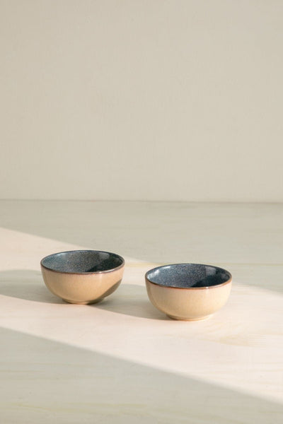 BOWLS Soma Ceramic Katori (Set Of 2)