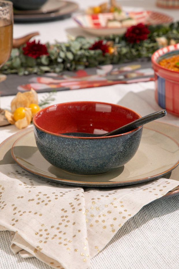 BOWLS Soma  Ceramic Soup Bowl (Set Of 2)