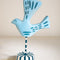 Song Bird Wood Animal Figurine