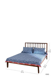 BEDS Spindle Teak Wood Bed