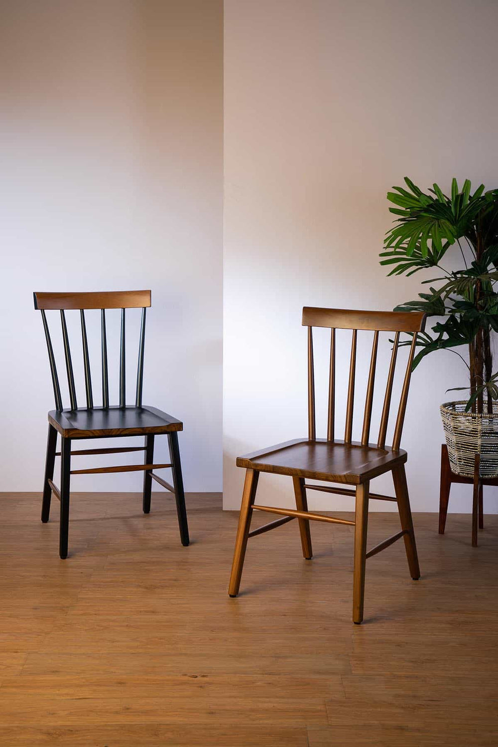 DINING CHAIRS Spindle Teak Wood Chair
