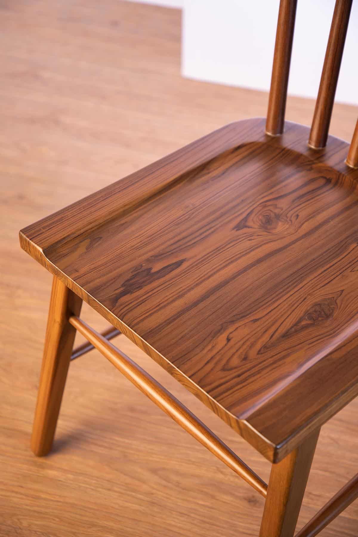 DINING CHAIRS Spindle Teak Wood Chair