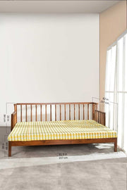 PULL OUT BEDS Spindle Teak Wood Pull Out Bed