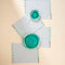 Stripe Fields Water Blue Table Mat (Set Of 4)