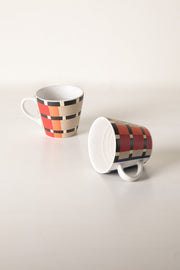 MUGS & CUPS Striper Multi Espresso Mug (Set Of 2)