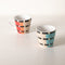 Striper Multi Espresso Mug (Set Of 2)