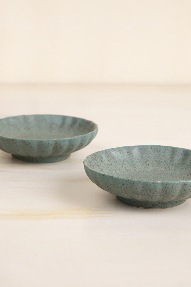 DINING ACCESSORIES Studio Naturals  Berry Blue Trinket Dish (Set Of 2)