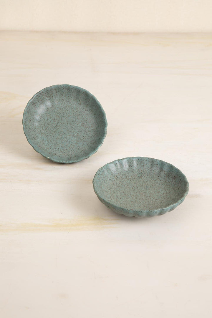 DINING ACCESSORIES Studio Naturals  Berry Blue Trinket Dish (Set Of 2)