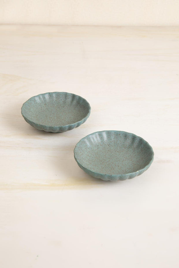 DINING ACCESSORIES Studio Naturals  Berry Blue Trinket Dish (Set Of 2)