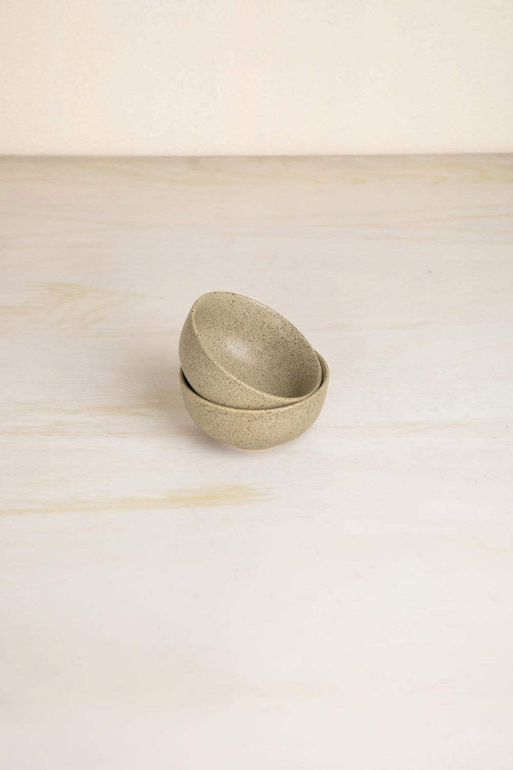BOWLS Studio Naturals  Herb Green Katori (Set Of 2)