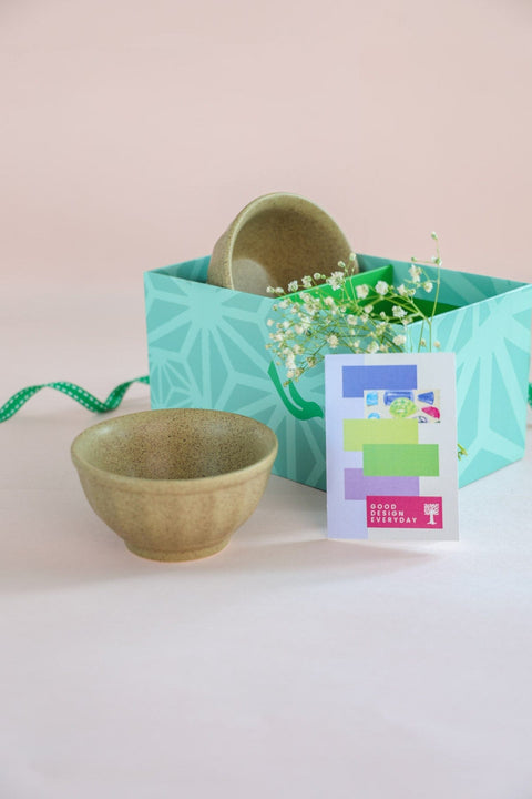 BOWLS Studio Naturals  Herb Green Mixer Bowl (Set Of 2)