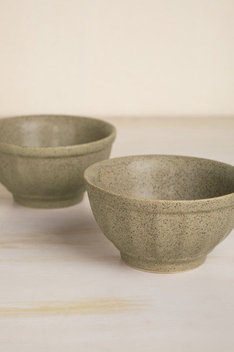 BOWLS Studio Naturals  Herb Green Mixer Bowl (Set Of 2)