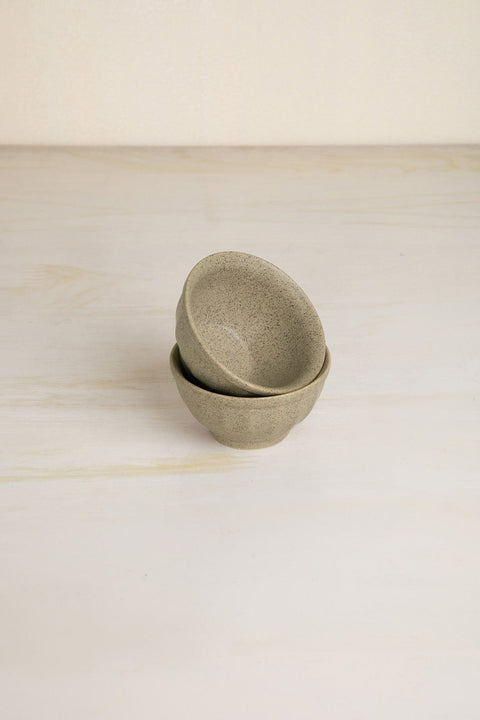 BOWLS Studio Naturals  Herb Green Mixer Bowl (Set Of 2)