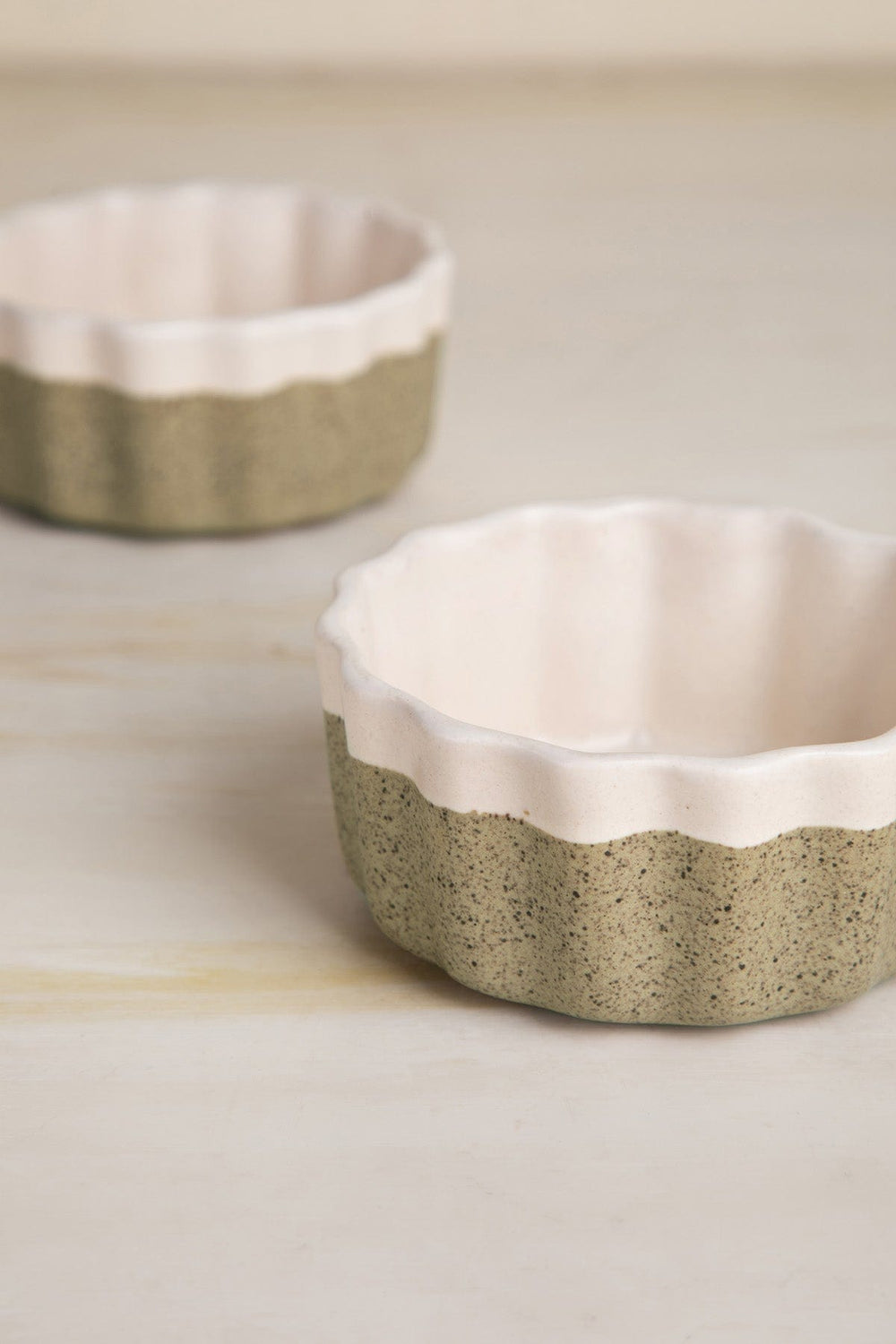 RAMEKINS Studio Naturals Herb Green Ramekin (Set Of 2)