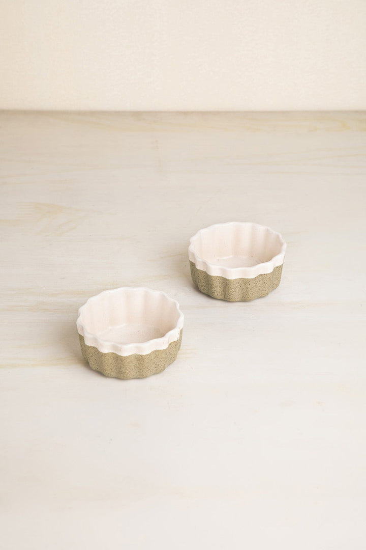 RAMEKINS Studio Naturals Herb Green Ramekin (Set Of 2)