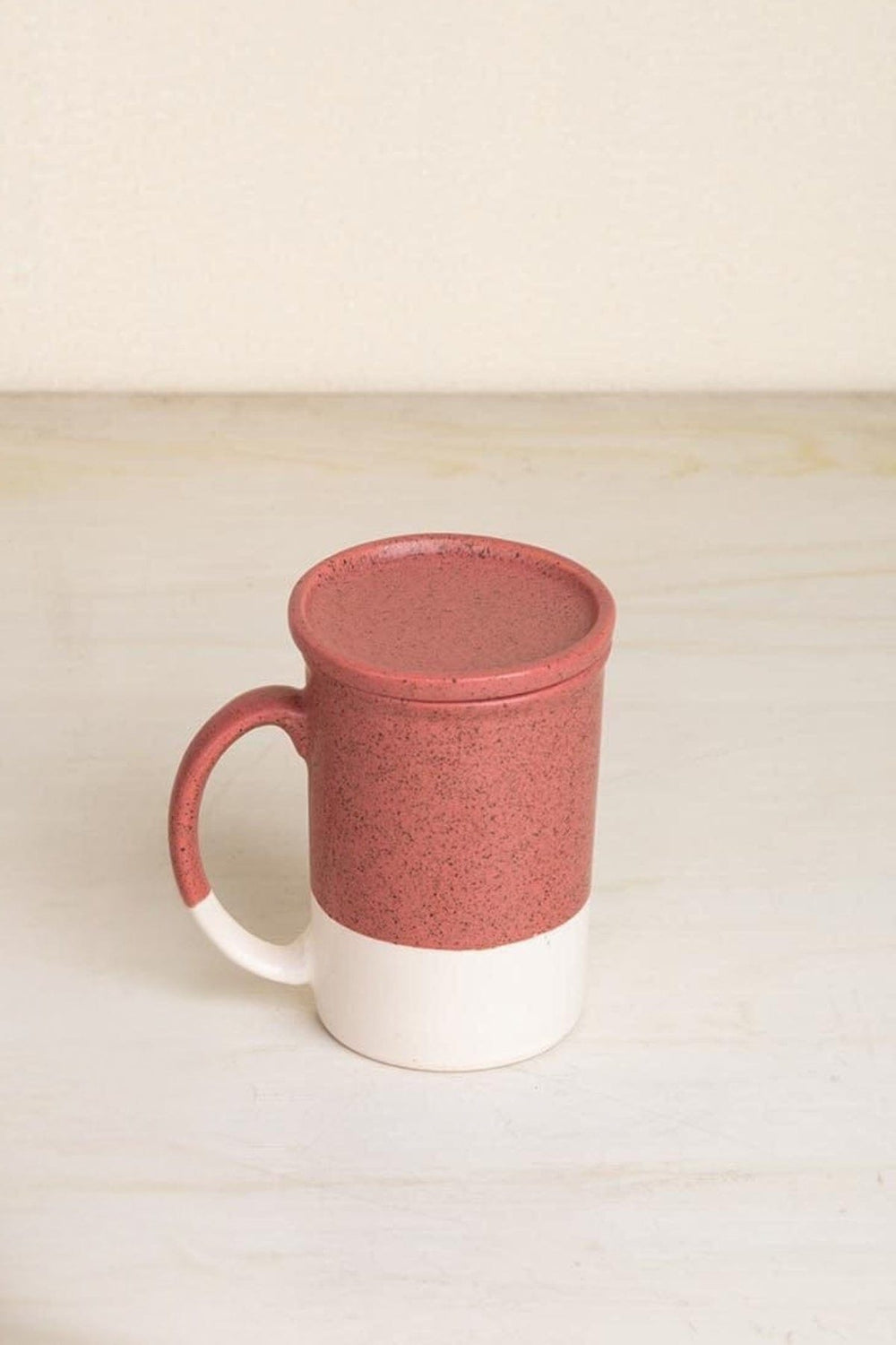 MUGS & CUPS Studio Naturals Red Pepper Lidded Coffee Mug