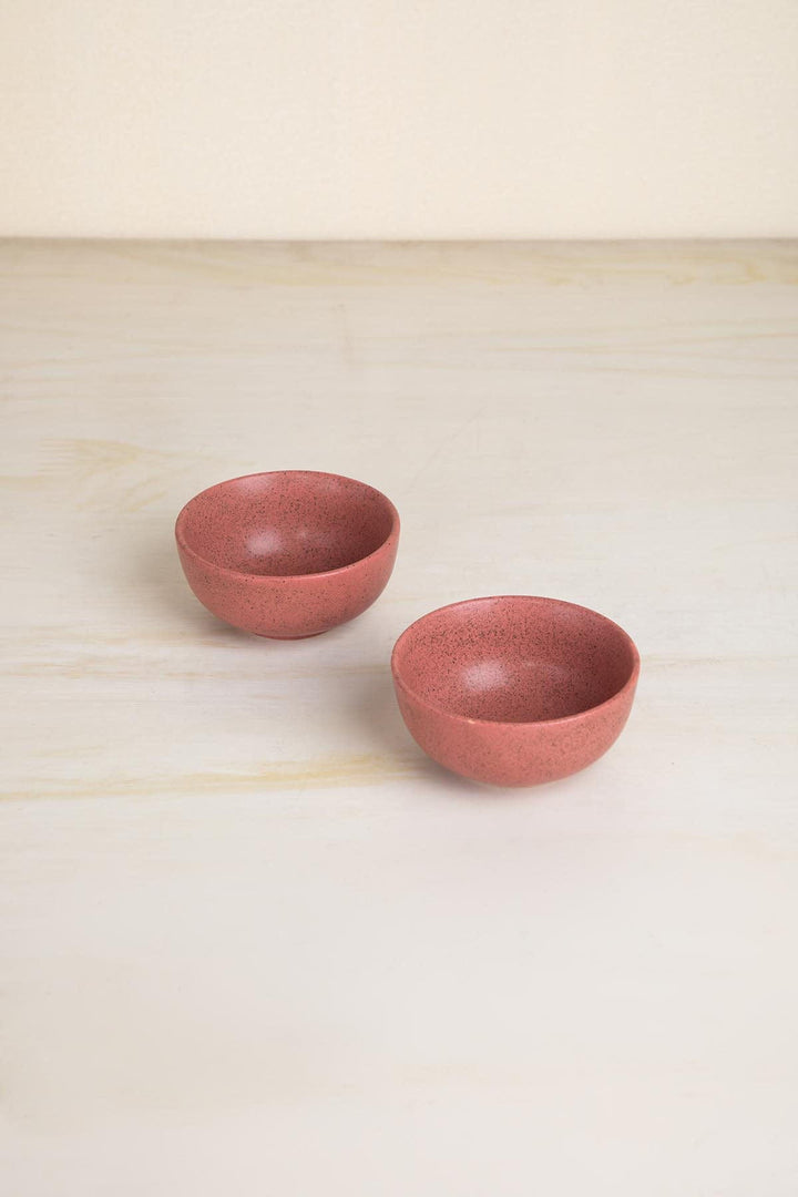BOWLS Studio Naturals  Red Pepper Katori (Set Of 2)
