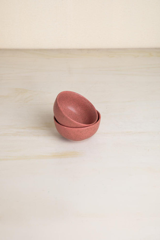 BOWLS Studio Naturals  Red Pepper Katori (Set Of 2)