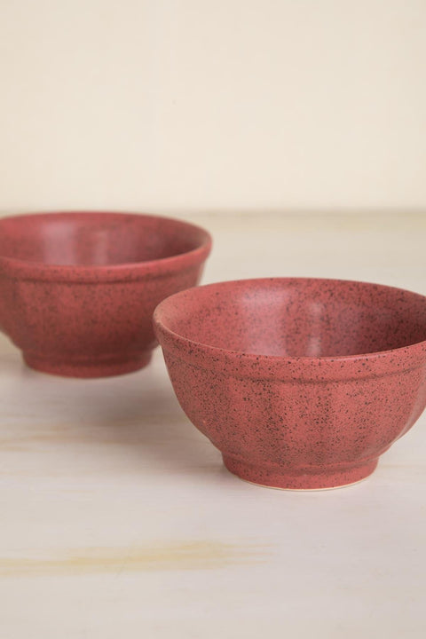 BOWLS Studio Naturals  Red Pepper Mixer Bowl (Set Of 2)