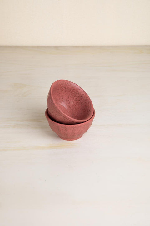 BOWLS Studio Naturals  Red Pepper Mixer Bowl (Set Of 2)