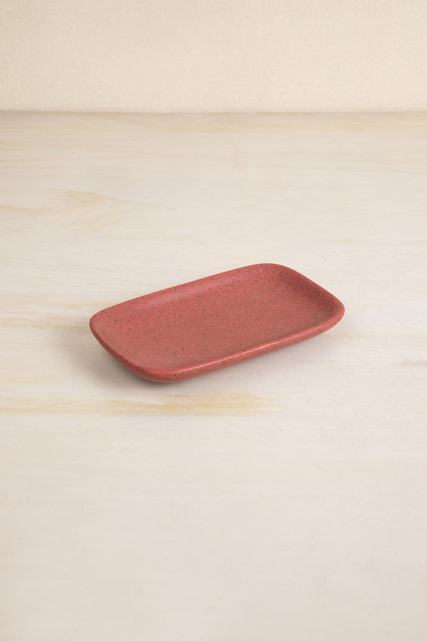 DINING ACCESSORIES Studio Naturals  Red Pepper Rectangle Palette (Set Of 2)