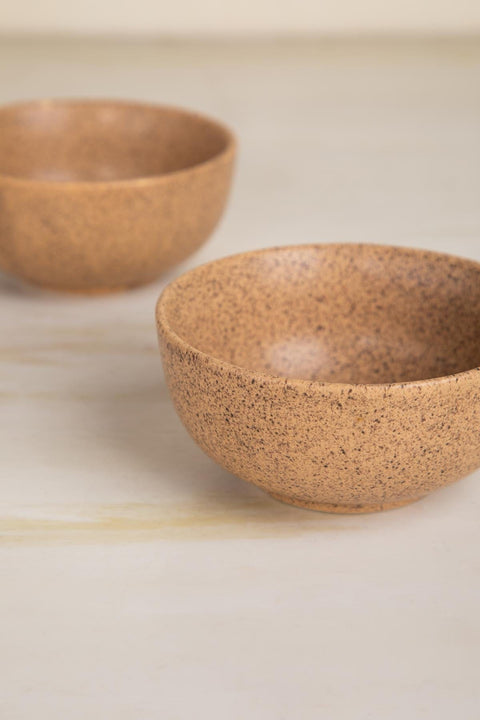 BOWLS Studio Naturals  Butter Yellow Katori (Set Of 2)
