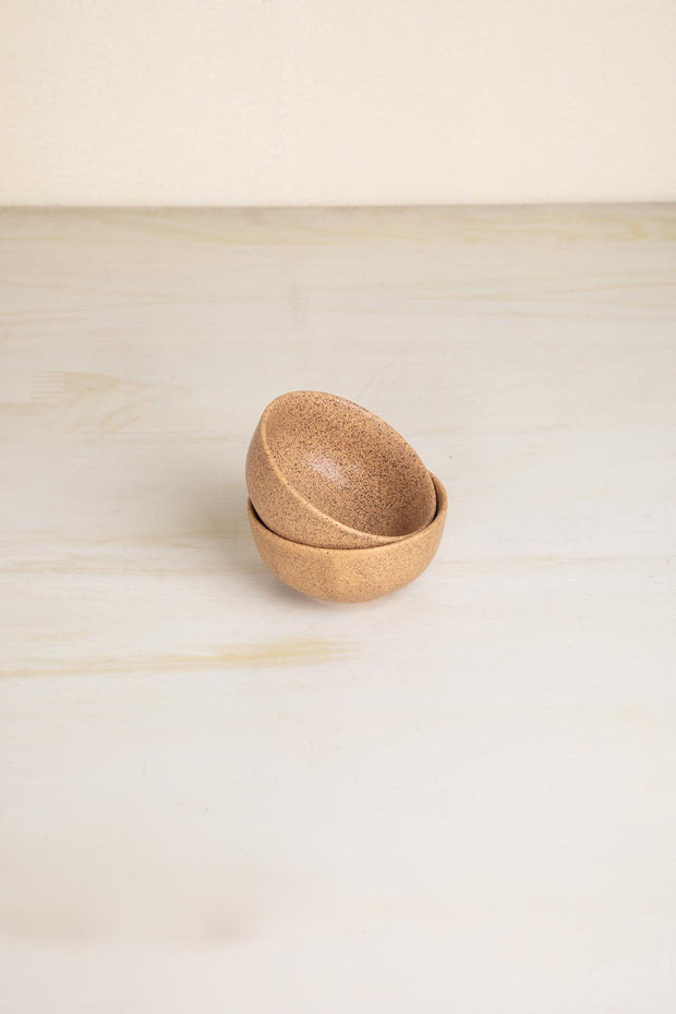 BOWLS Studio Naturals  Butter Yellow Katori (Set Of 2)