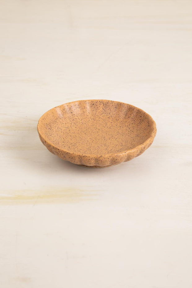 DINING ACCESSORIES Studio Naturals  Butter Yellow Trinket Dish (Set Of 2)