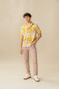 SHIRTS Sun-Up Printed Shirt (Lavender Dawn)