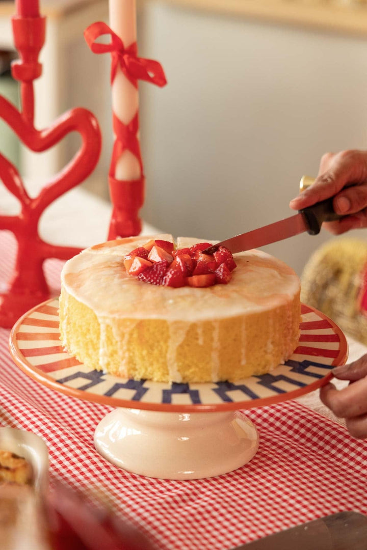 CAKE STANDS Sun Watcher Ceramic Cake Stand