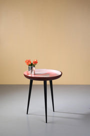 SIDE TABLES Sunburst Hand Painted Side Table