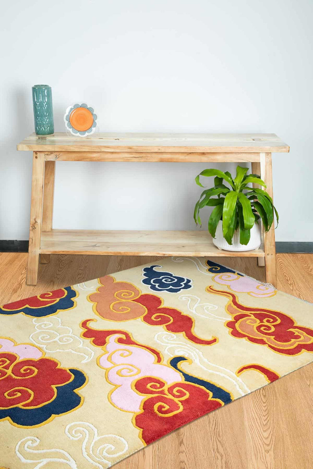 WOVEN & TEXTURED RUGS Sunseeker Cloud Woven Rug (Flame Red)