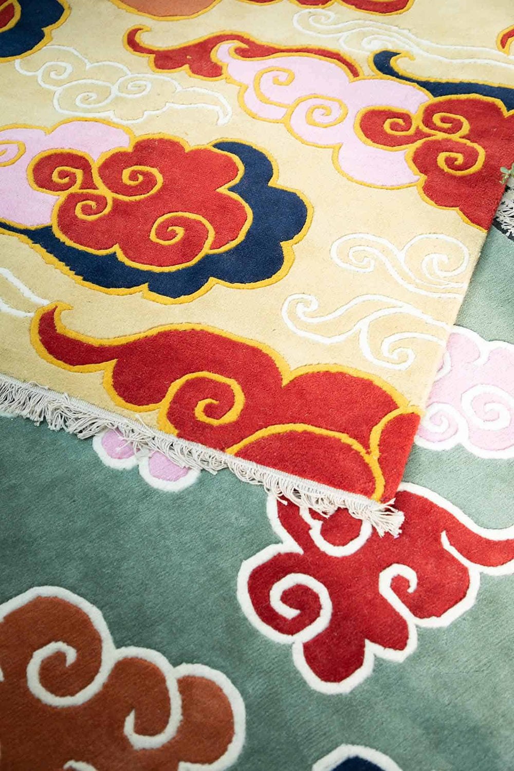 WOVEN & TEXTURED RUGS Sunseeker Cloud Woven Rug (Flame Red)