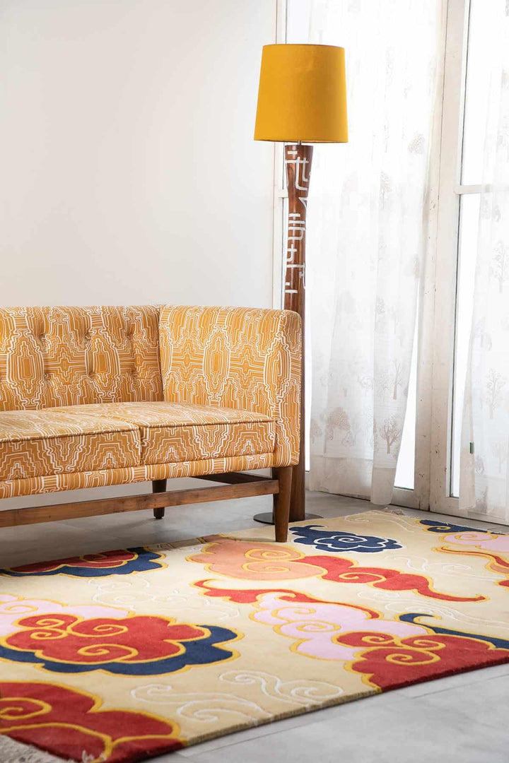 WOVEN & TEXTURED RUGS Sunseeker Cloud Woven Rug (Flame Red)