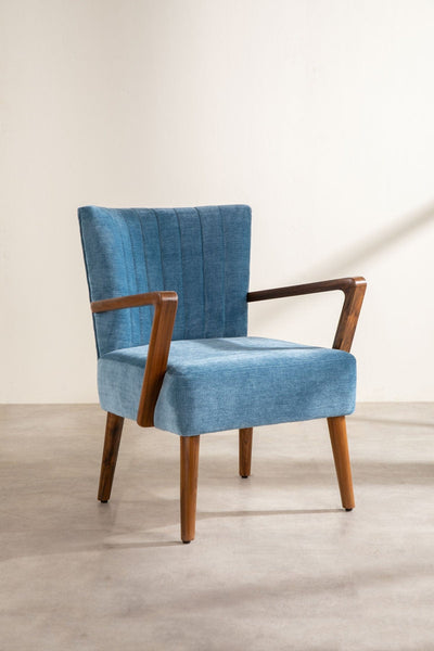 ARMCHAIRS & ACCENTS Swan Teak Wood Armchair