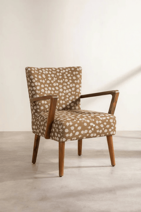 ARMCHAIRS & ACCENTS Swan Teak Wood Armchair