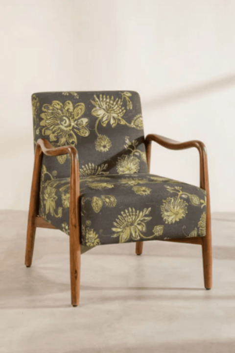 ARMCHAIRS & ACCENTS Sway Teak Wood Armchair